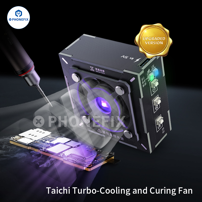 Electronics Repair Training - Qianli MEGA-IDEA توربو تبريد الأشعة فوق