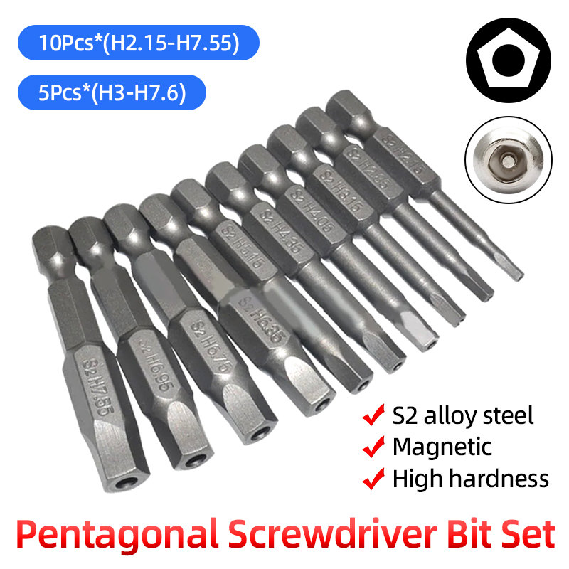 Pentalobe Screwdriver Set - مجموعة لقمة مفك خماسية مع فتحة