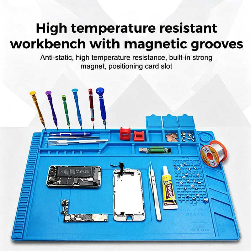 حصيرة سيليكون مضادة للكهرباء ا - مراجعة Electronics Repair Training وسعره