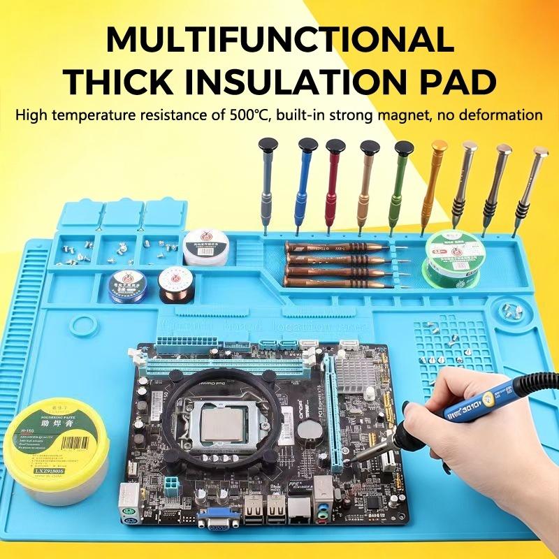 حصيرة سيليكون مضادة للكهرباء ا - مراجعة Electronics Repair Training وسعره