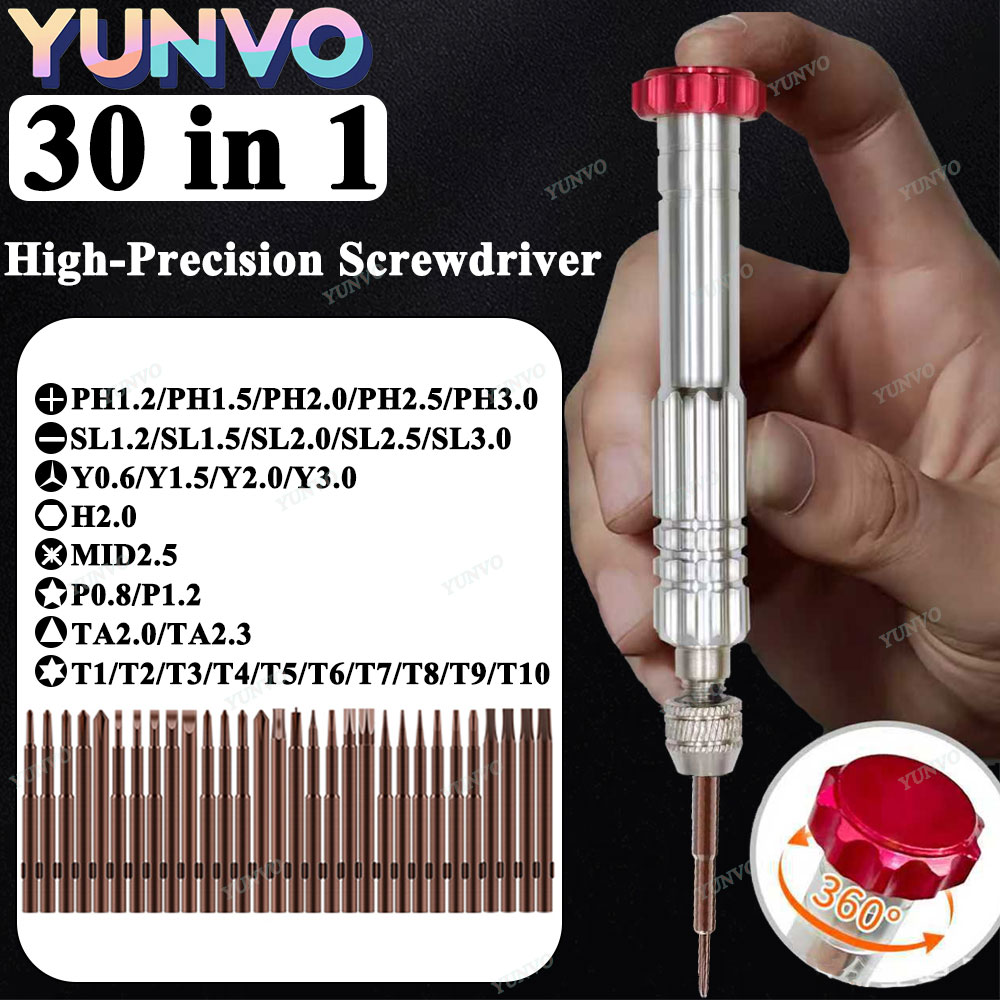 طقم مفكات دقيقة مغناطيسية 30 ف - مراجعة Electronics Repair Training وسعره