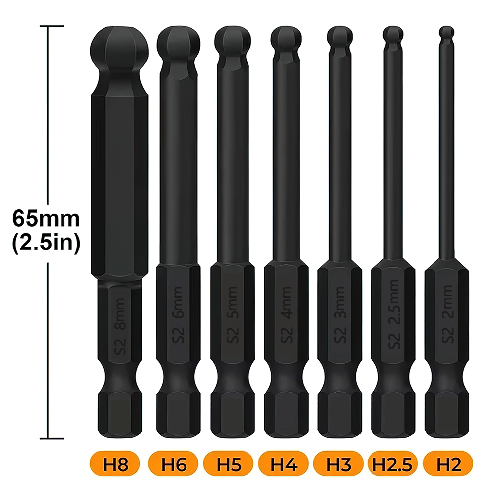 7 قطعة الكرة نهاية مفك بت H2.5 - مراجعة Pentalobe Screwdriver Set وسعره