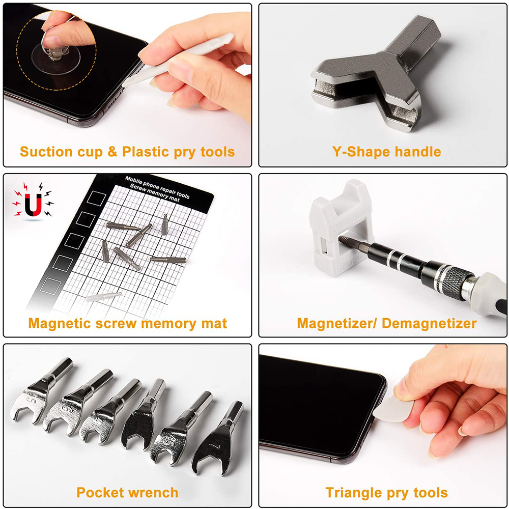 25/115/135/140 in1 طقم مفك برغ - مراجعة Pentalobe Screwdriver Set وسعره