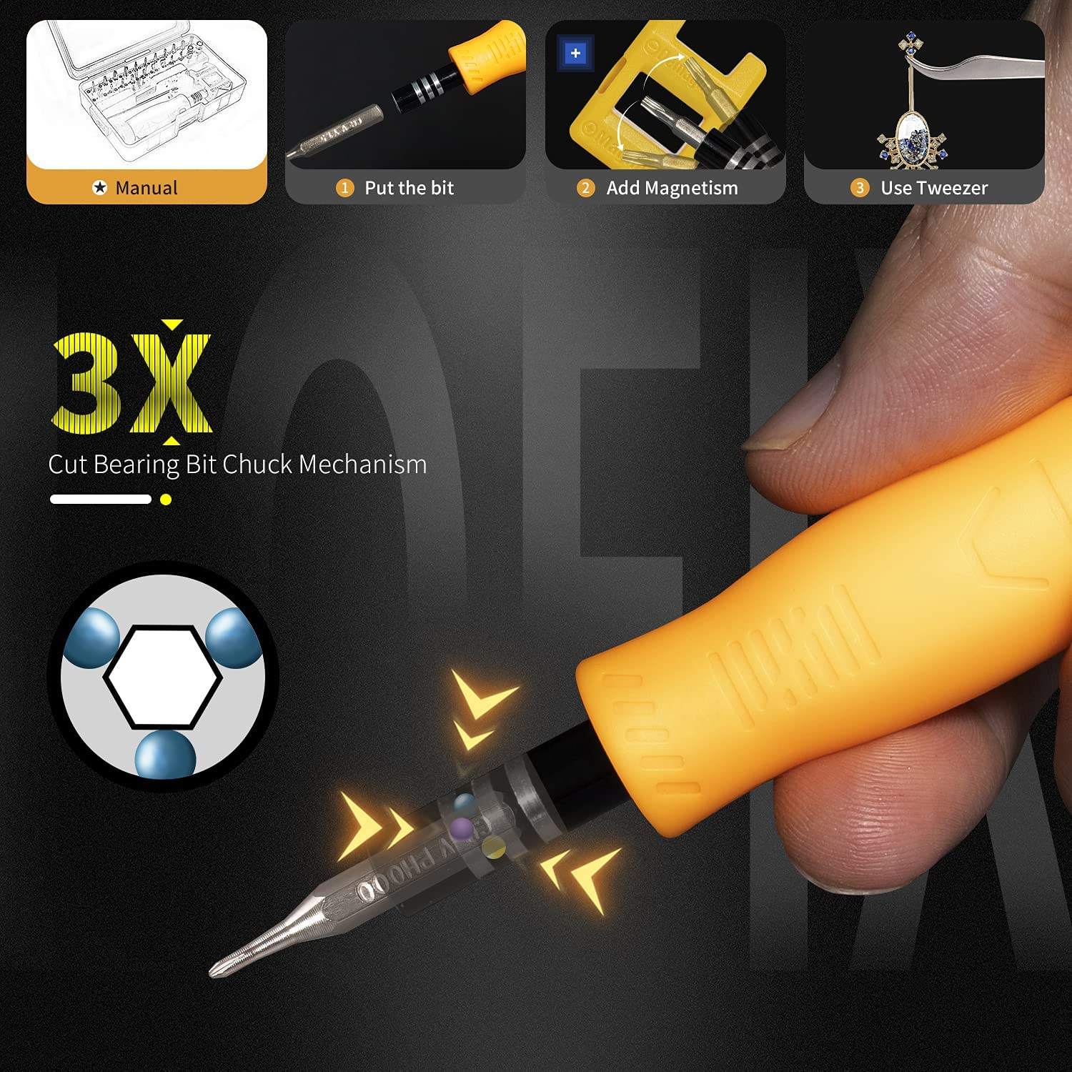 طقم مفكات دقيقة 33 في 1 مع رؤو - مراجعة Pentalobe Screwdriver Set وسعره