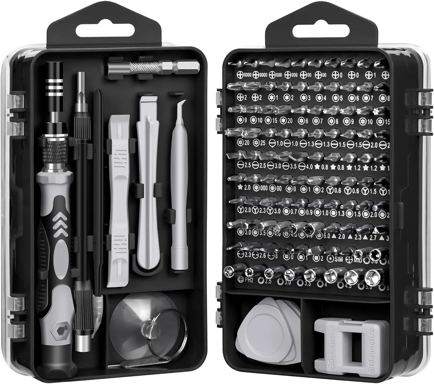 مجموعة مفك براغي دقيقة 115 في  - مراجعة Electronics Repair Game وسعره