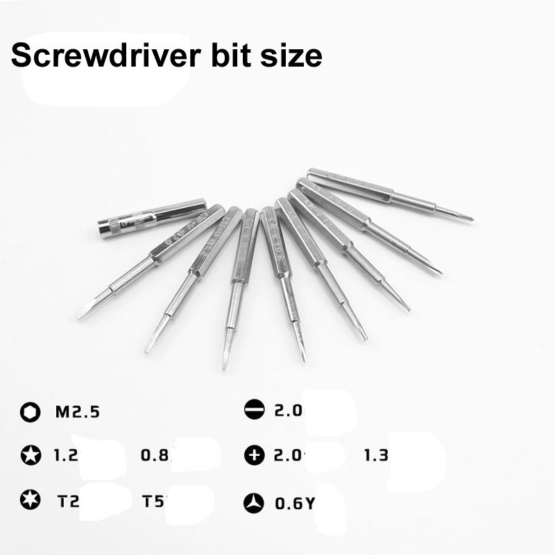 10 في 1 سبائك الألومنيوم مفك ع - مراجعة Pentalobe Screwdriver Set وسعره